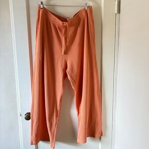 Lucy & Yak XL Larson Joggers NWT Tangerine